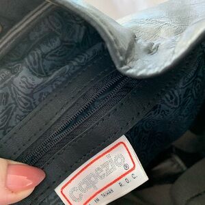 Capezio Black Backpack with Subtle Patterned Lining